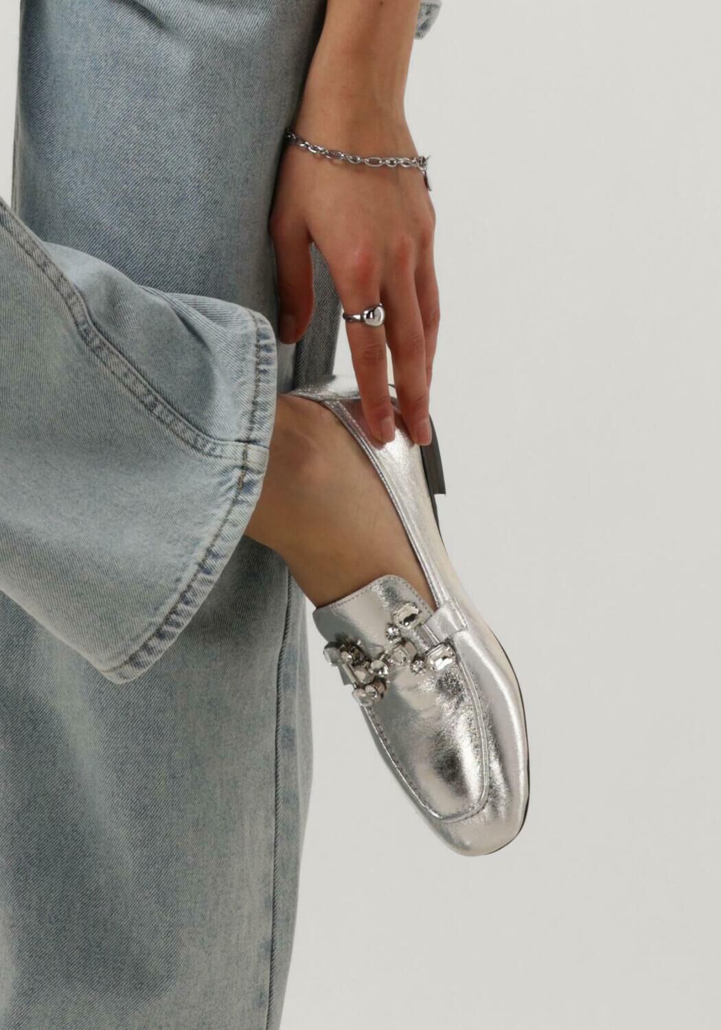 Silberne NOTRE-V Loafer 6112 - large