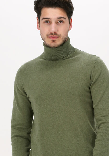 Olive SAINT STEVE Rollkragenpullover COEN - large