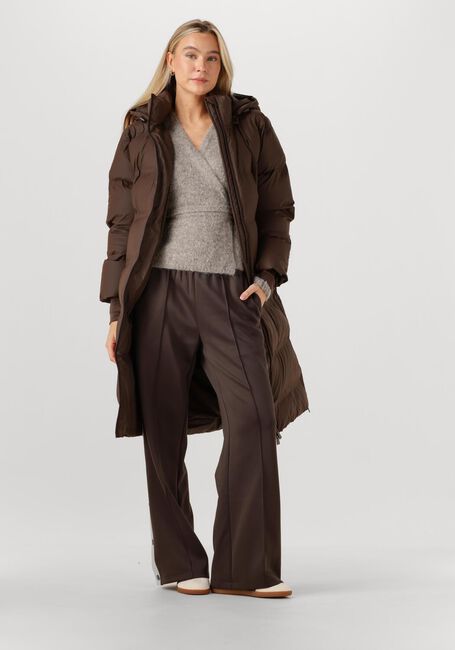 Braune NEO NOIR Wattierte Jack VIVIANA C PUFFER JACKET - large