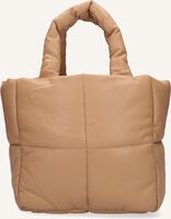 Camelfarbene STAND STUDIO Handtasche ROSANNE FAUX LEATHER PUFFY BAG - medium