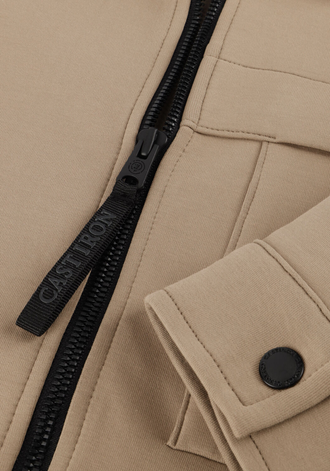 Beige CAST IRON Jack INTERLOCK TRUCKER - large