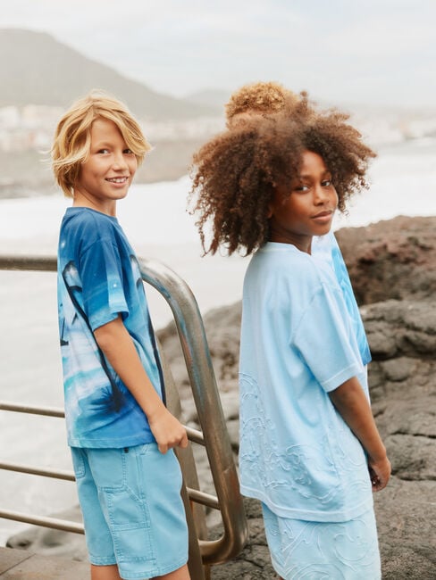 Blaue MOLO Polo-Shirt RODNEY - large