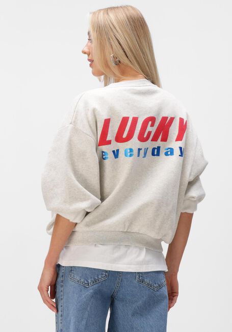 Hellgrau BY-BAR Pullover BIBI LUCKY EVERYDAY SWEATER - large