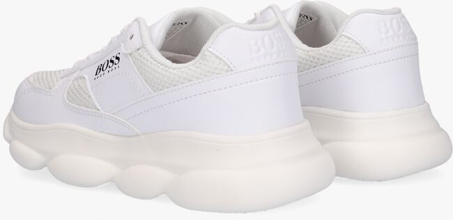 Weiße BOSS KIDS Sneaker low BASKETS - large