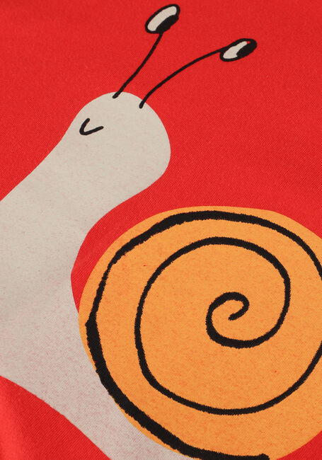 Rote Jelly Mallow T-shirt SNAIL T-SHIRT - large