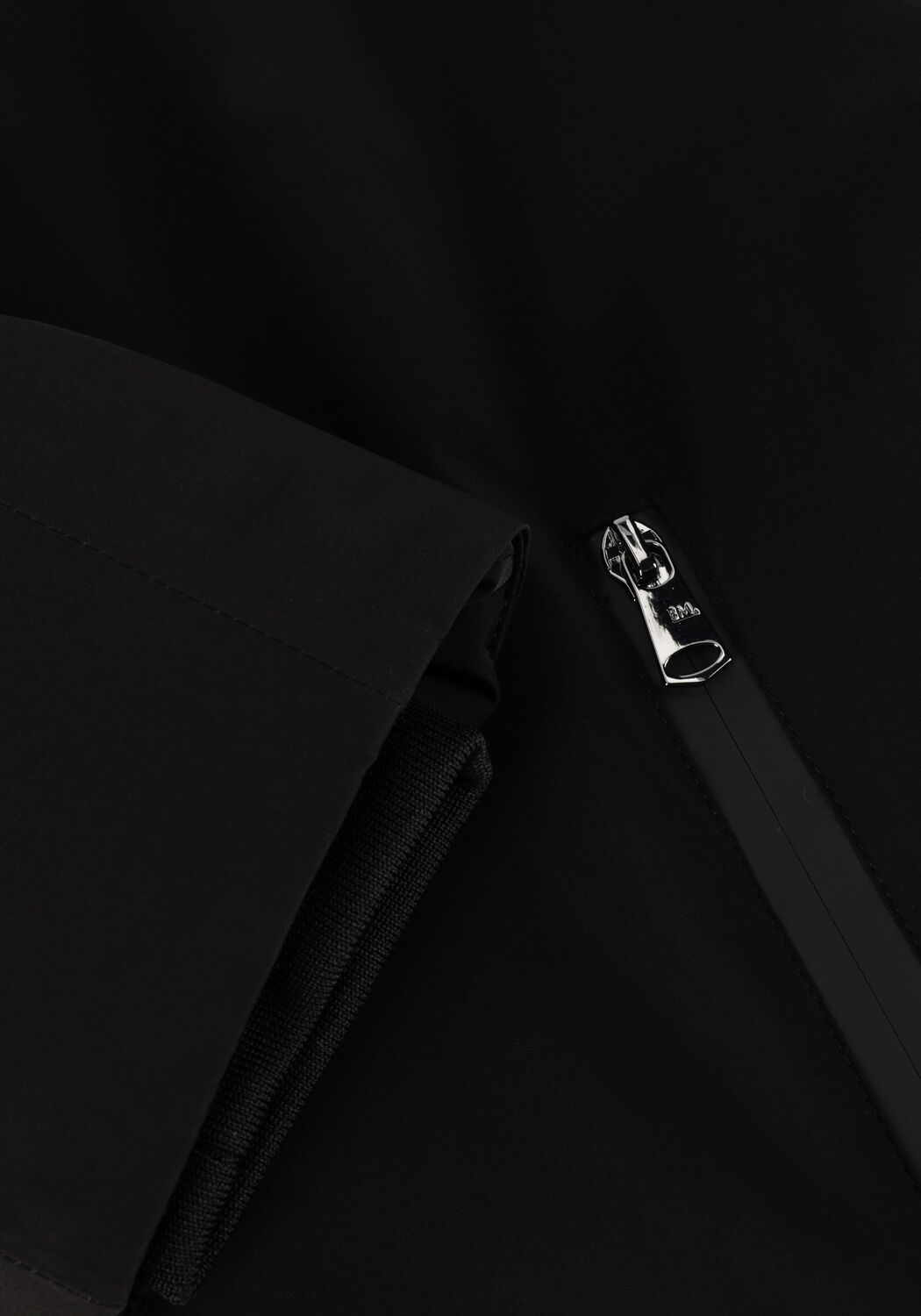 Schwarze BEAUMONT Regenjacke HAVEN - large