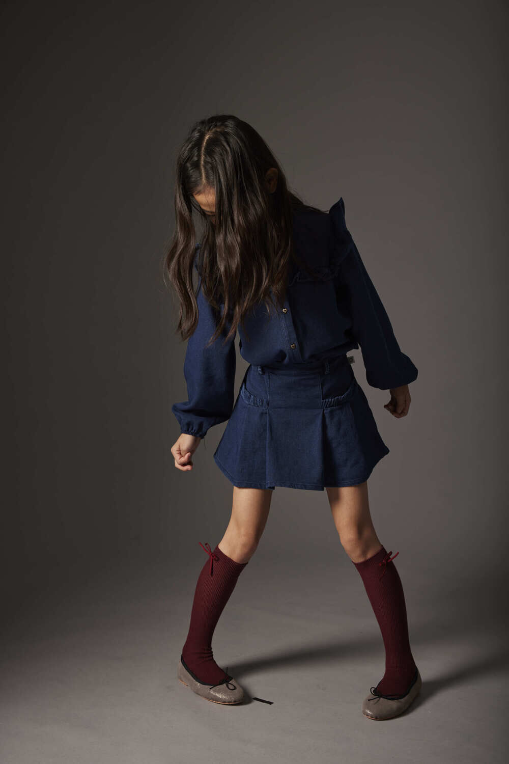 Dunkelblau COZMO Minirock BALIK288W5 - large