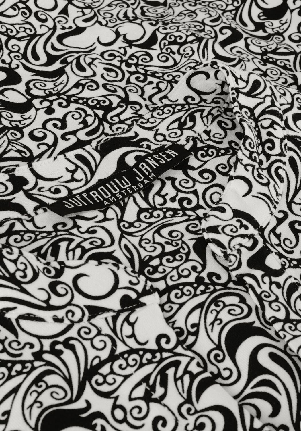 Schwarze JANSEN AMSTERDAM Top FOS - large