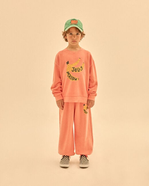 Jelly Mallow Sweatshirt BANANA PIGMENT SWEATSHIRT - large