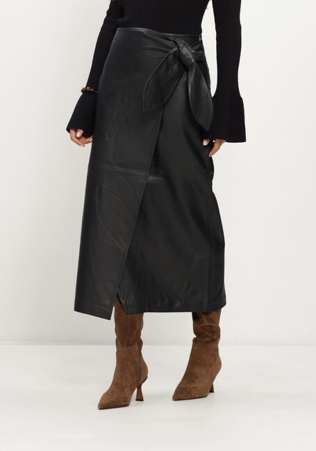 Schwarze LINA LOCCHI Minirock LL-BEATE - large