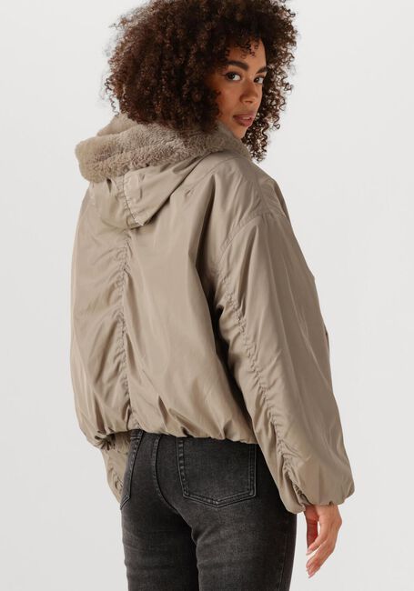 Braune BEAUMONT Fake-Fur-Jack MAX JACKET - large