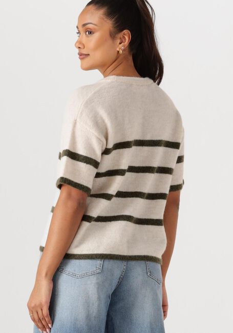 Nicht-gerade weiss SELECTED FEMME T-shirt SLFMALINE-LILIANA 2/4 KNIT O-NECK - large