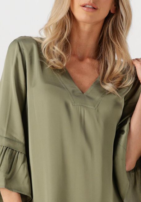 Olive NEMA Maxikleid N141 - large