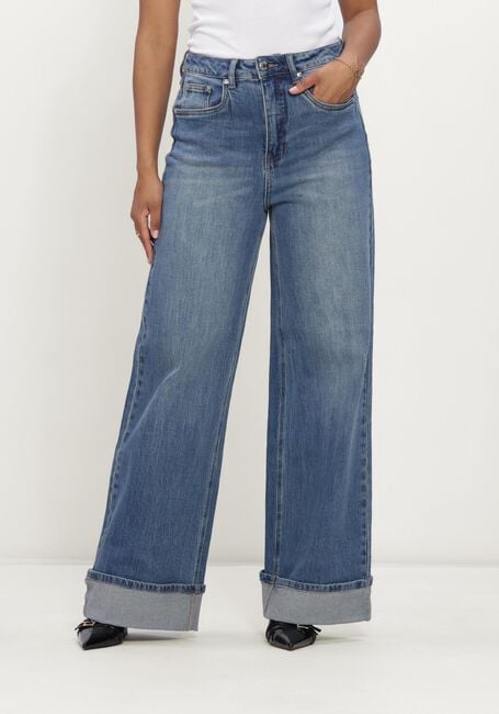 Blaue GESTUZ Wide jeans GZSARA HW WIDE JEANS - large