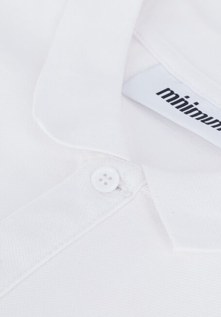 Weiße MINIMUM Polo-Shirt ZANE 2088 - large