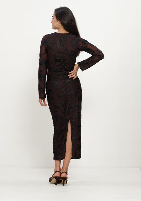 Braune Y.A.S. Maxikleid YASMARENA LS LONG DRESS S - large