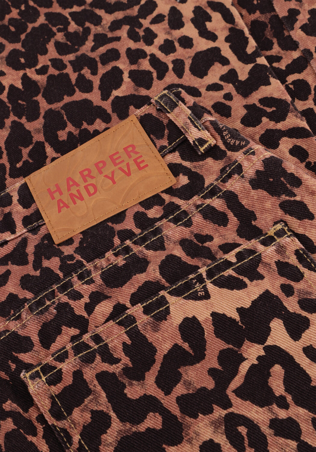 Braune HARPER & YVE Flared jeans MAYRA-PA - large