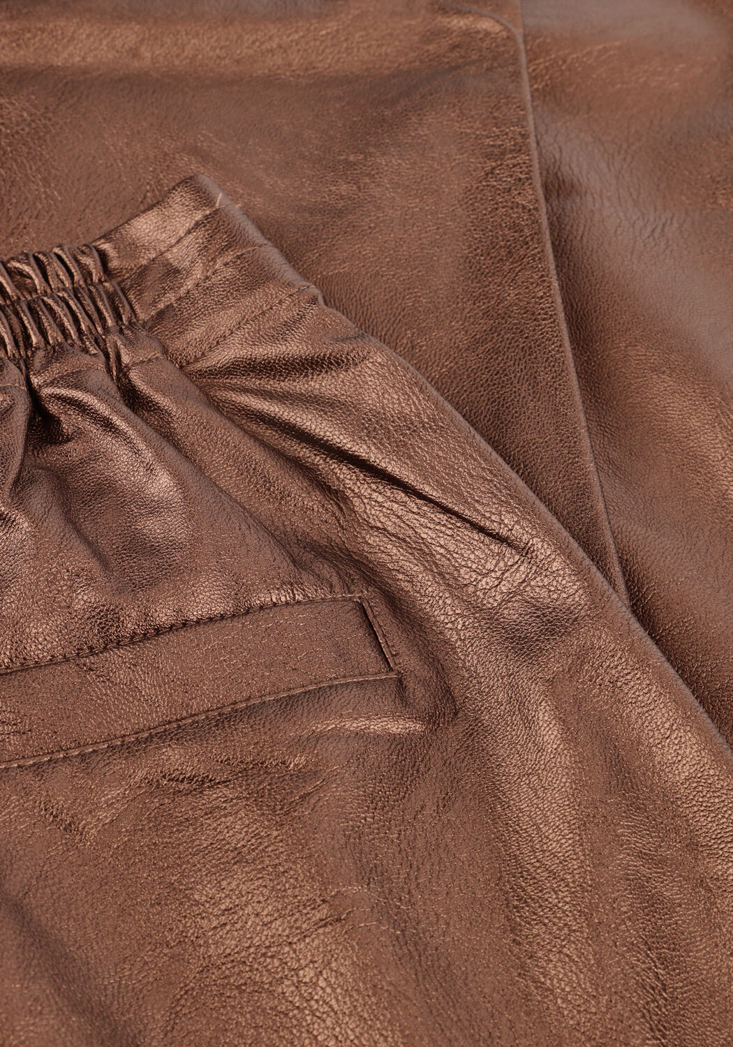 Bronzefarbene LOUIZON Lange Hosen MAKANA - large