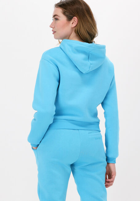 Blaue NA-KD Pullover ORGANIC LOGO BASIC HOODIE - large