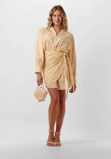 Beige OMODA ATELIER Minikleid X KAE - large