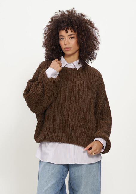Braune AMERICAN VINTAGE Pullover CYROW - large
