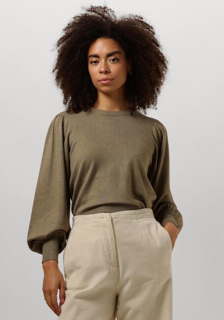Olive MINUS Pullover LIVA LONG SLEEVE PULLOVER - large