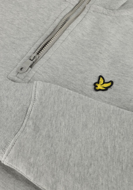 Hellgrau LYLE & SCOTT Pullover QUARTER ZIP PULLOVER - large