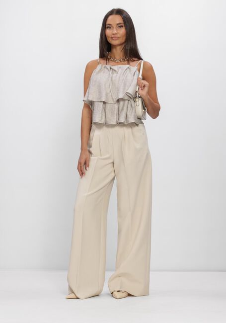 Ecru CO'COUTURE Hosen ACILECC PLEAT PANT LL - large