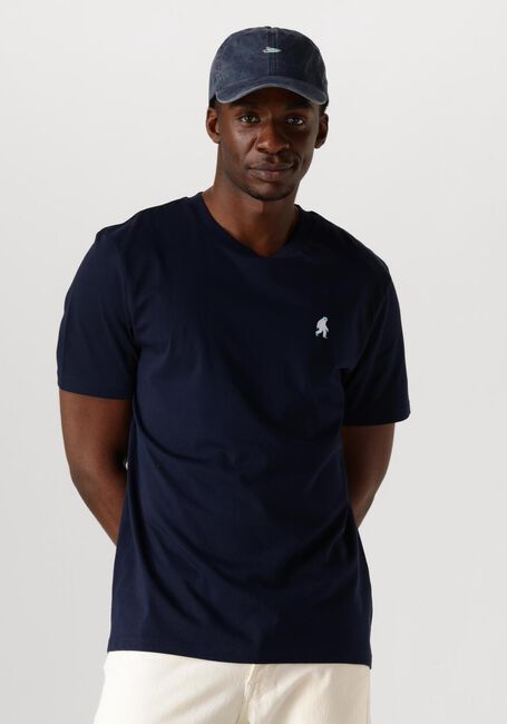 Blaue STRØM Clothing T-shirt T-SHIRT - large