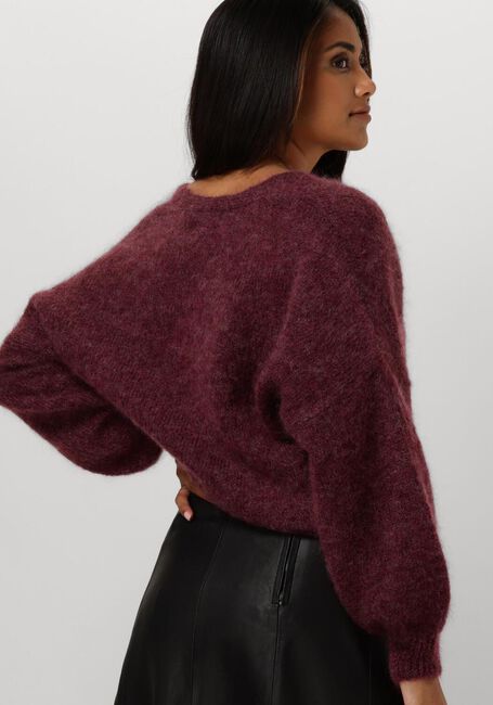 Bordeaux DES PETITS HAUTS Strickjacke ALOUISE - large