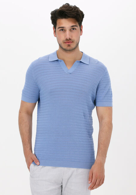 Hellblau DRYKORN Polo-Shirt BRAIAN 425052 - large