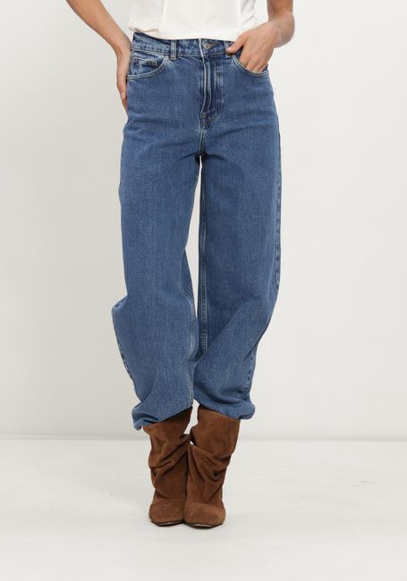 Blaue SELECTED WOMEN Mom jeans SLWBARREL BEA-KORI HW JEANS - large