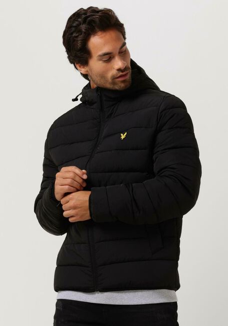 Schwarze LYLE & SCOTT Wattierte Jack LIGHTWEIGHT PUFFER JACKET - large