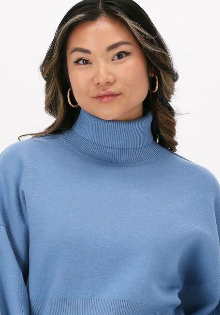Blaue GESTUZ Pullover TALLIGZ SHORT PULLOVER - large