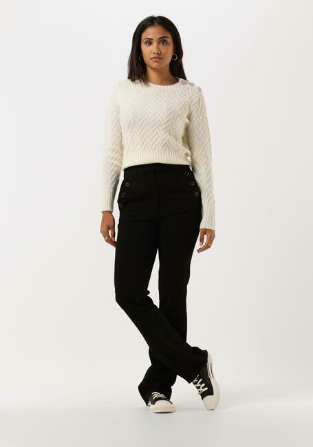 Nicht-gerade weiss LIU JO Pullover MAGLIA CHUSA M/L COLOR STITCH - large