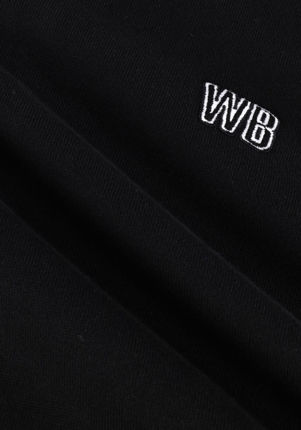 Schwarze WOODBIRD Pullover LASS BLAIN ZIP SWEAT - large