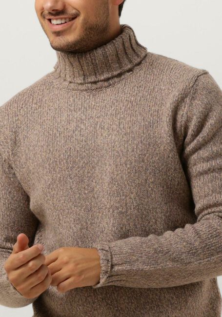 Braune DSTREZZED Rollkragenpullover OVE TURTLE NECK - large