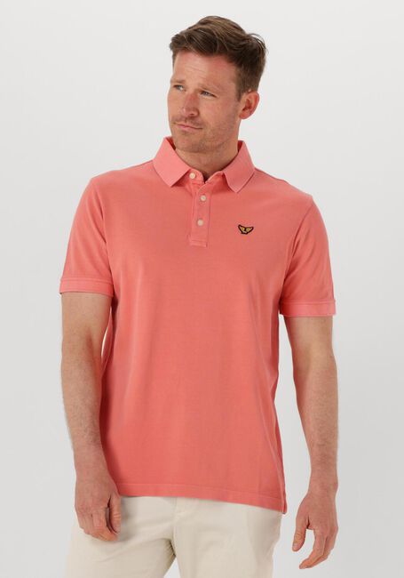 Koralle PME LEGEND Polo-Shirt PIQUE GARMENT DYE - large