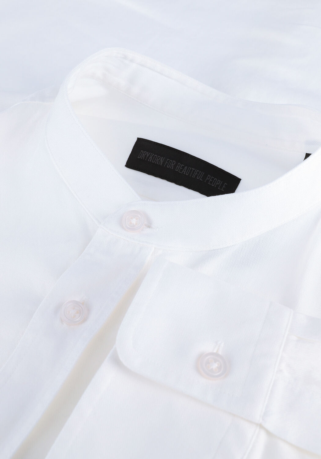 Wei&szlig;e DRYKORN Klassisches Oberhemd TAROK 128001 - large