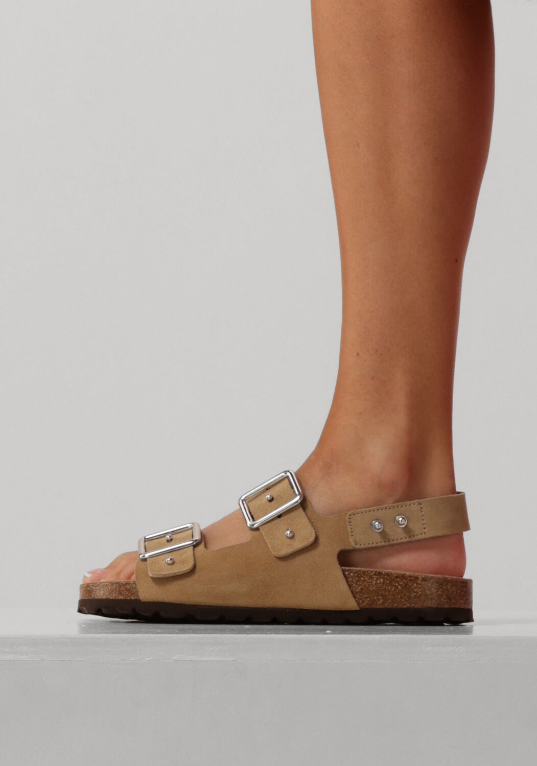 Beige LINA LOCCHI Pantolette SUE BIO SANDAAL 2 GESP - large