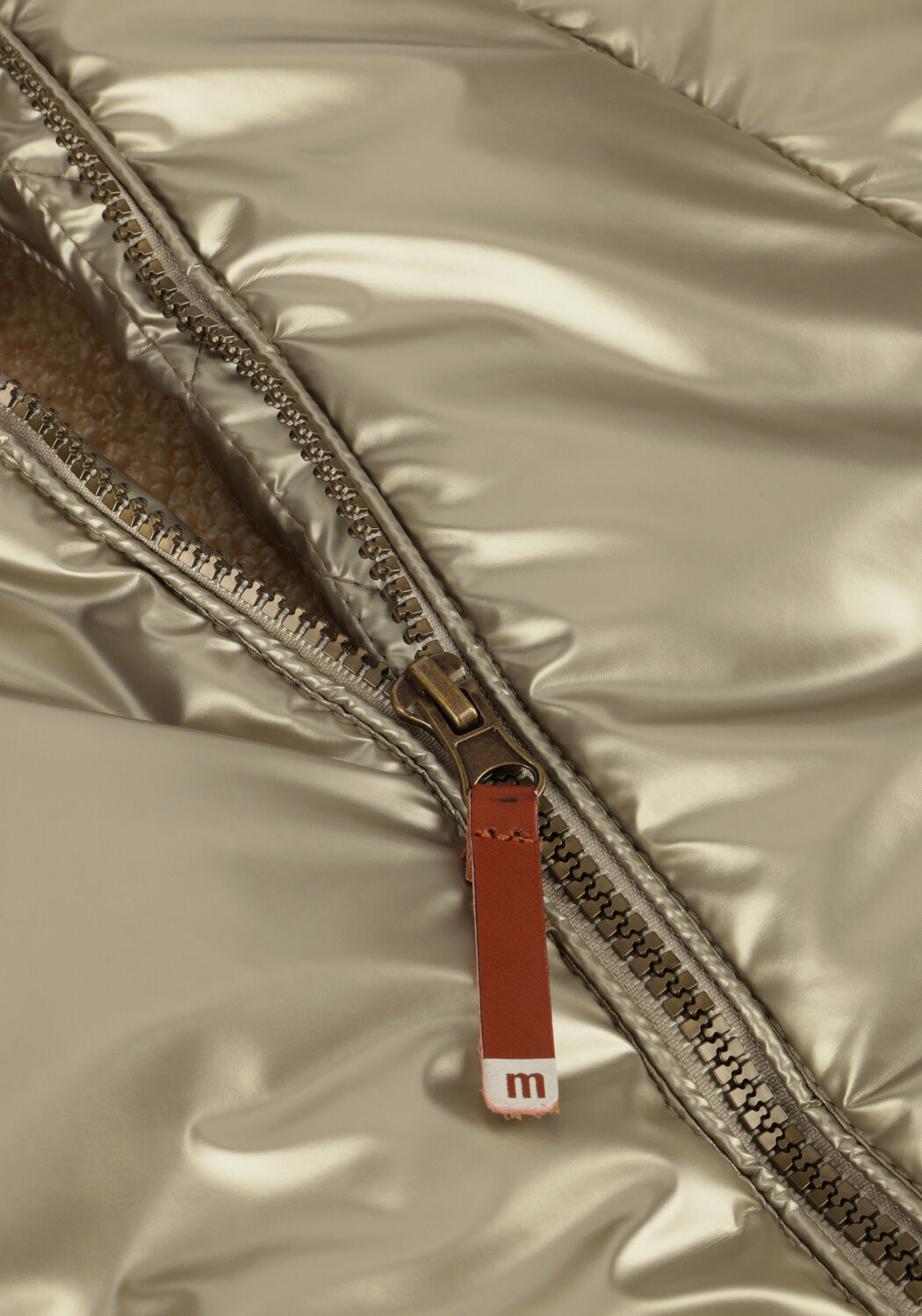 Goldfarbene MOODSTREET Wattierte Jack WINTERJACKET JET - large