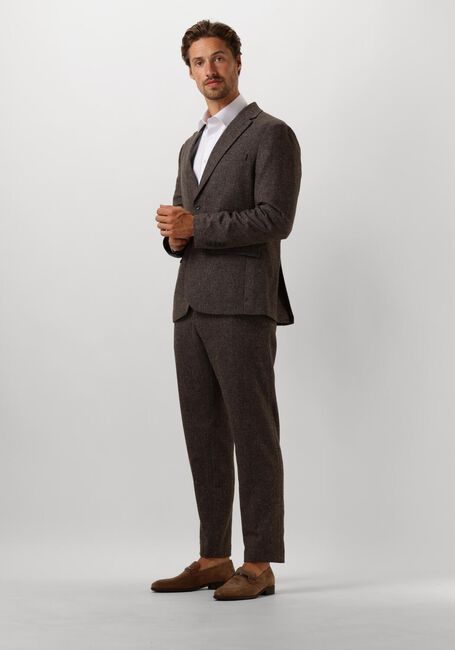 Braune SELECTED HOMME Hose SLHSLIM-REED WOOL TRS - large