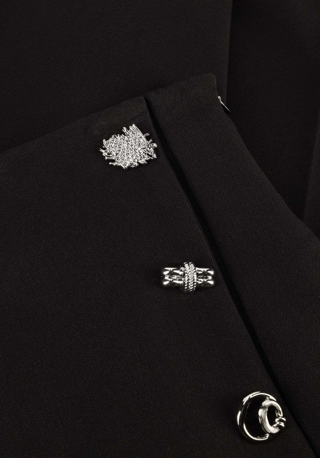 Schwarze CAROLINE BISS Weite Hose 4587 - large