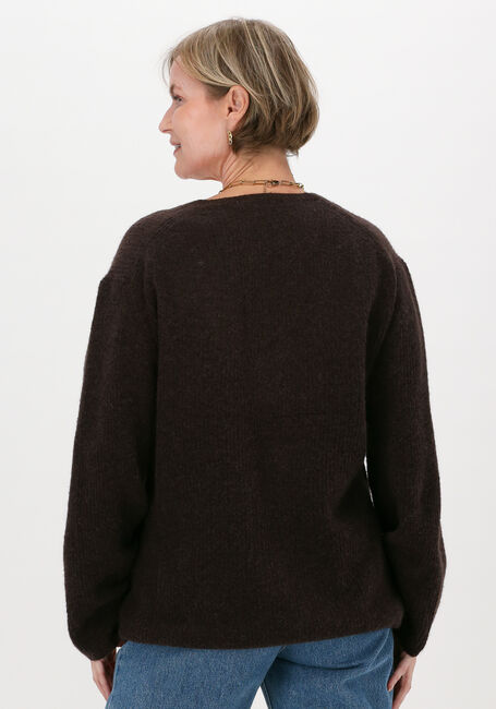 Braune NEO NOIR Pullover LULA KNIT BLOUSE - large