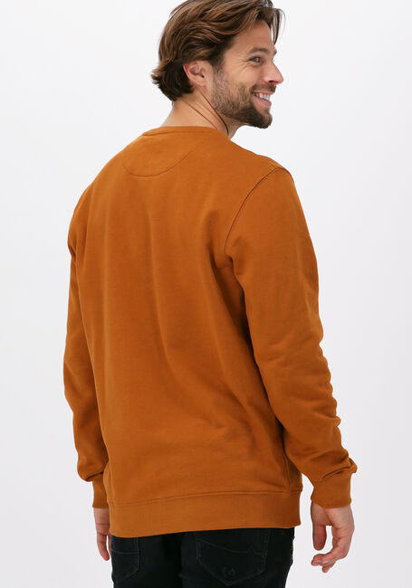 Orangene LYLE & SCOTT Pullover CREW NECK SWEATSHIRT - large