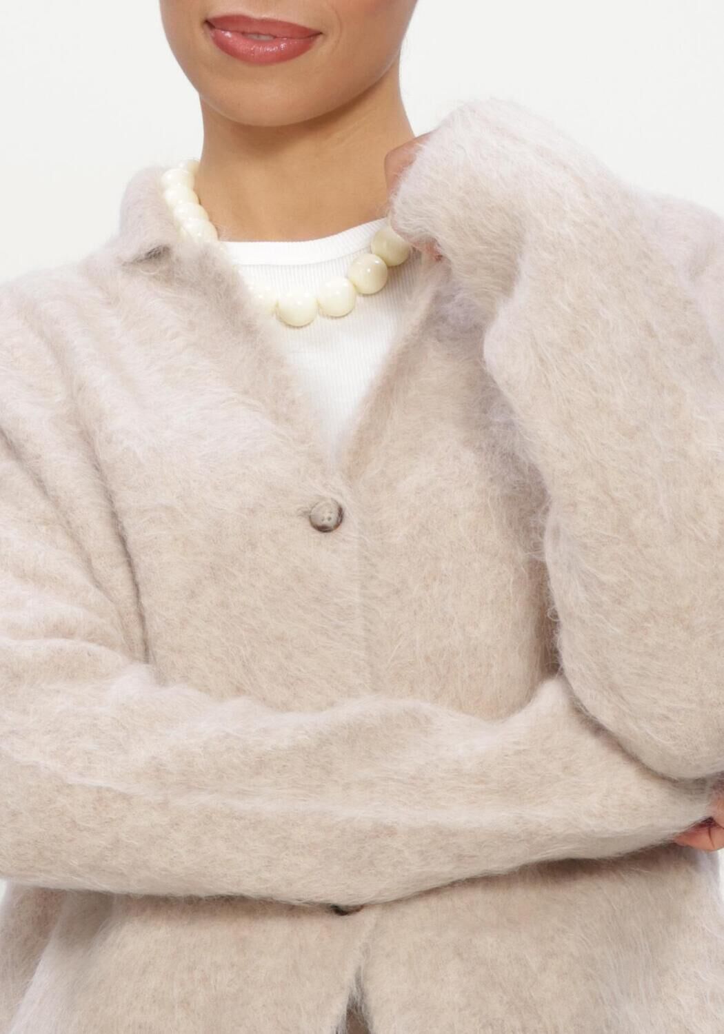 Creme KNIT-TED Pullover & Cardigans NIKI CARDIGAN - large