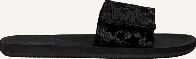 Schwarze MICHAEL KORS Pantolette MK SLIDE Schwarze MICHAEL KORS Pantolette MK SLIDE - large