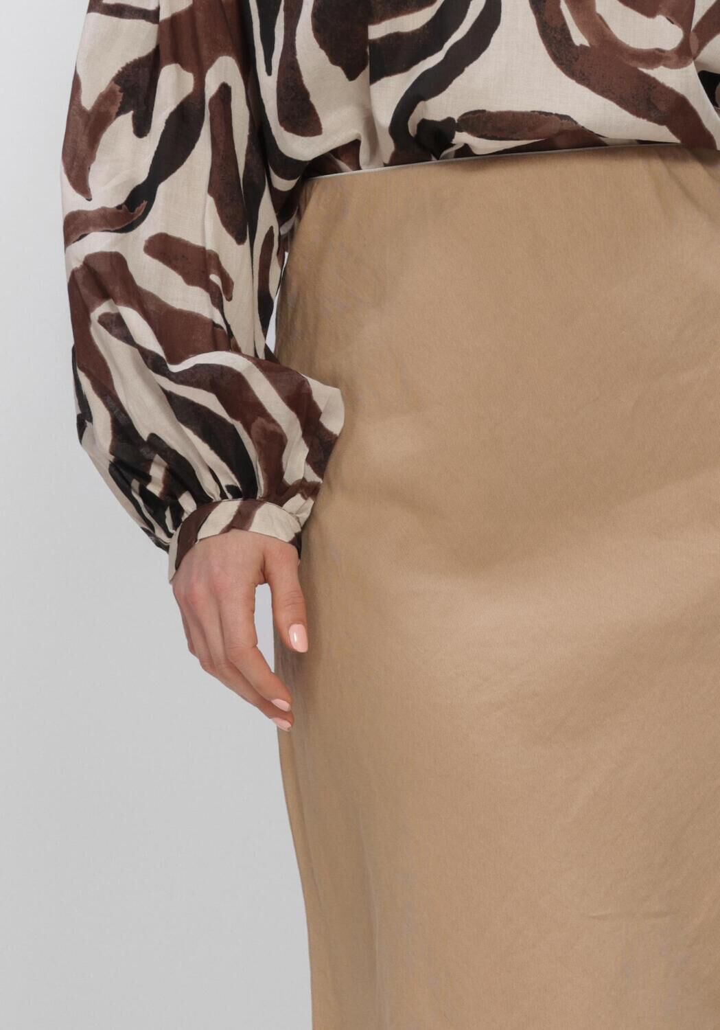 Beige BEAUMONT Midirock LUNA SKIRT - large