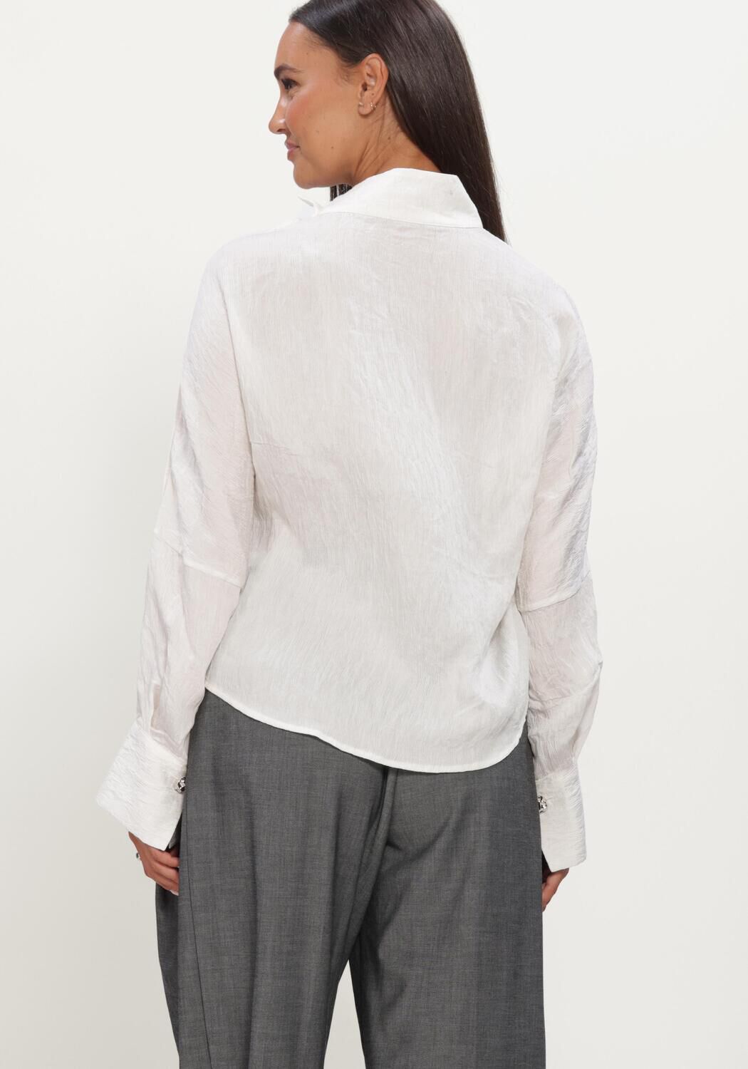 Wei&szlig;e CO'COUTURE Blusen CAMELLOCC ASYM BUTTON BLOUSE - large