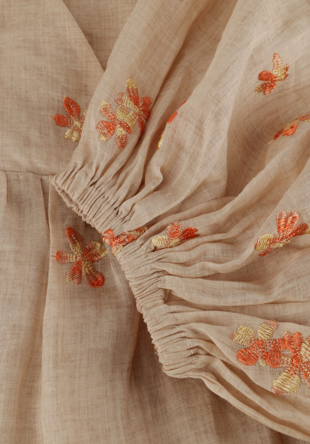 Sand NUKUS Maxikleid MONICA DRESS EMBROIDERY - large